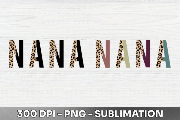 Designing with Nana Half Leopard: A Sublimation PNG Guide