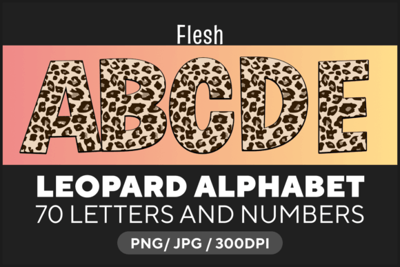 Flesh Leopard Clipart: Unleashing Wild Style in Your Designs