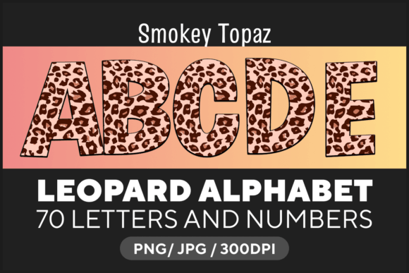 Smokey Topaz Leopard Clipart: A Guide to Wild Elegance
