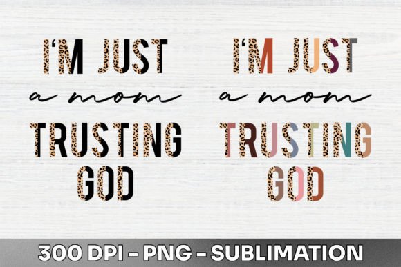 Trusting God Half Leopard Sublimation: Faith & Wild Style