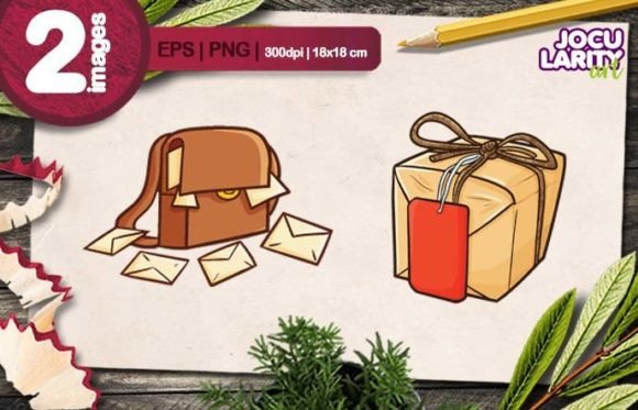 Unleash Creativity with Funny Postal Package Cartoon Vector